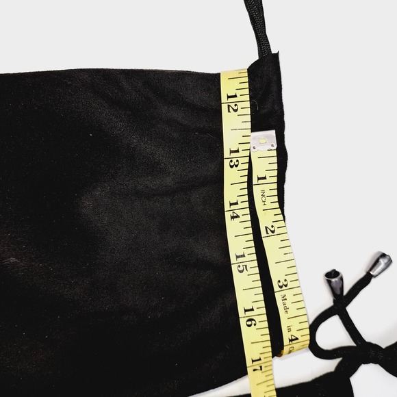 Dream Pairs Black above knee faux suede Lace Tie Back Zip Boots 8 - Picture 10 of 16